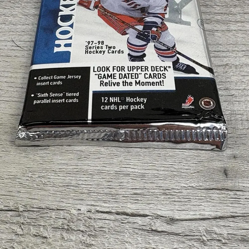 1997-1998 Upper Deck Hockey Series 2 Retail Pack-UNOPENED-Rare Game Jersey Pulls